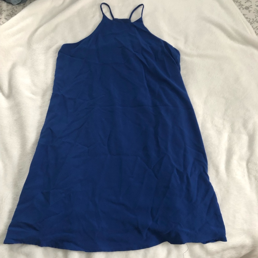 Blue dress